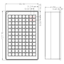 U Bottom 96-Well Deep Well Plate, Square Well, Standard